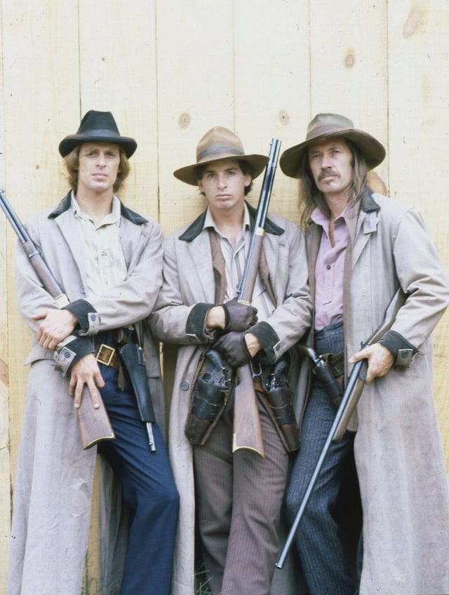 The Carradine Brothers (John Carradine's Sons) Keith, Robert, David. The Long Riders 1980