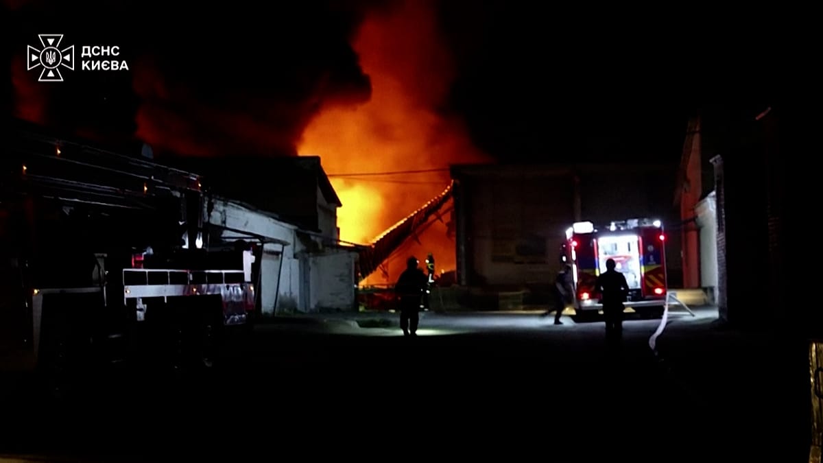 Video. Russia launches massive overnight barrage on Ukraine, leaving nine dead