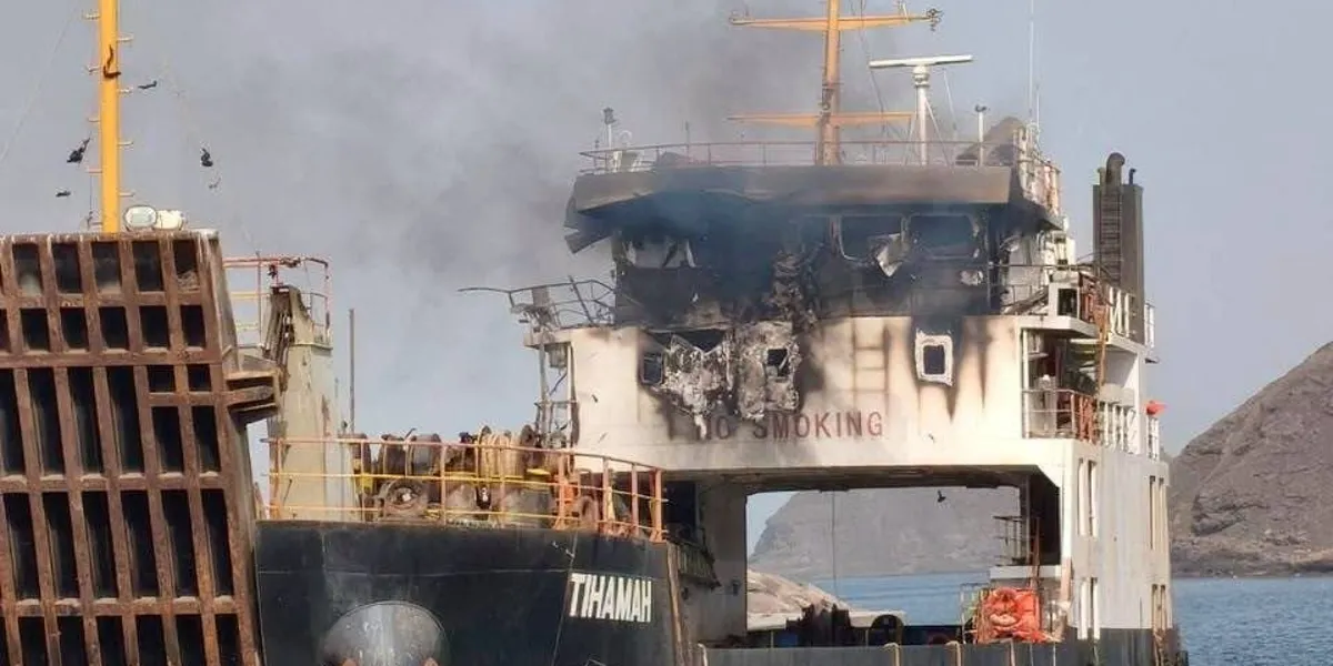 Four crew members and two rescuers dead in Red Sea ship attack, Yemen says