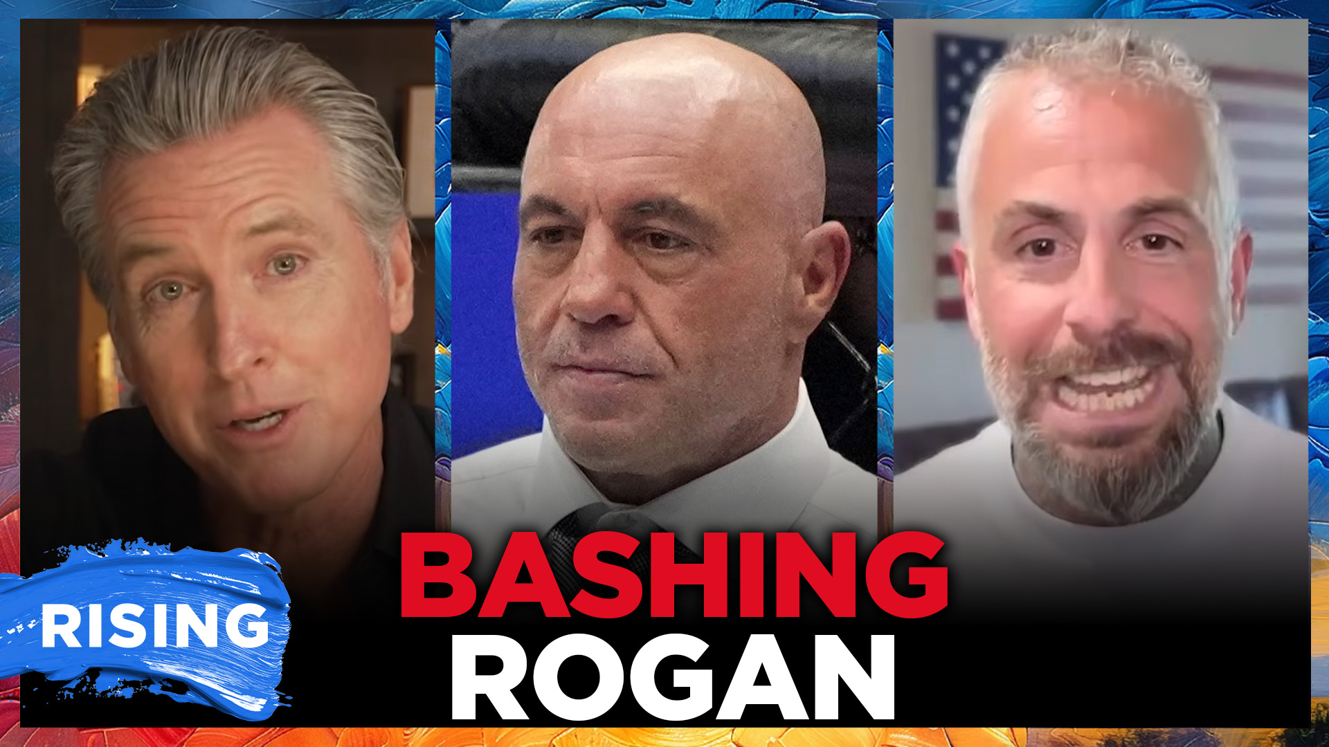 'Utter clown!': Gavin Newsom, guest bash Joe Rogan