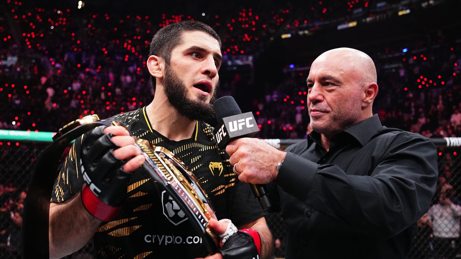 Joe Rogan believes Islam Makhachev could retire at UFC 330 to set up vacant title fight that he wants