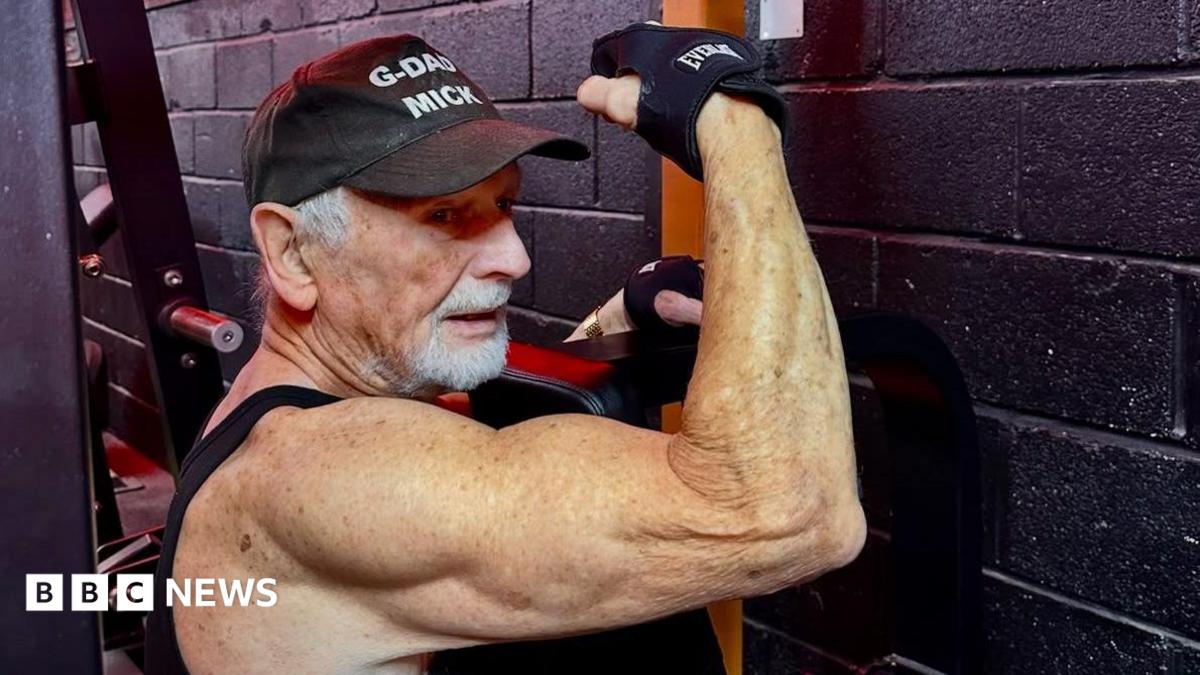 Weightlifting granddad, 88, becomes Tiktok sensation
