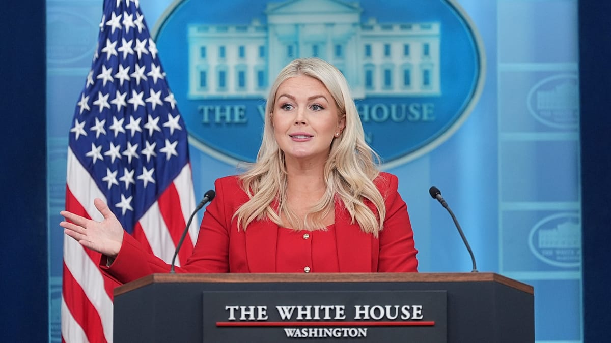 White House press secretary Karoline Leavitt to leave role, Trump says