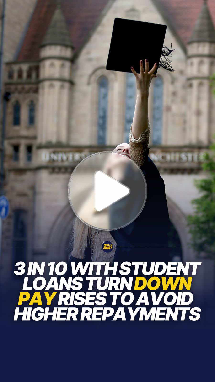Three in 10 UK graduates with student loans are reportedly turning down pay rises or promotions to avoid higher repayments. 🎓💷 Recent polling suggests some borrowers are deliberately limiting their earnings as frozen repayment thresholds and high interest rates increase frustration over student debt. Since repayments are linked to income, earning more can mean a larger amount being deducted from salaries each month. However, financial experts stress that accepting a pay rise should still leave graduates with more take home pay overall, as repayments only apply to earnings above the relevant threshold. The findings come amid growing debate over the cost of university and the long term finan