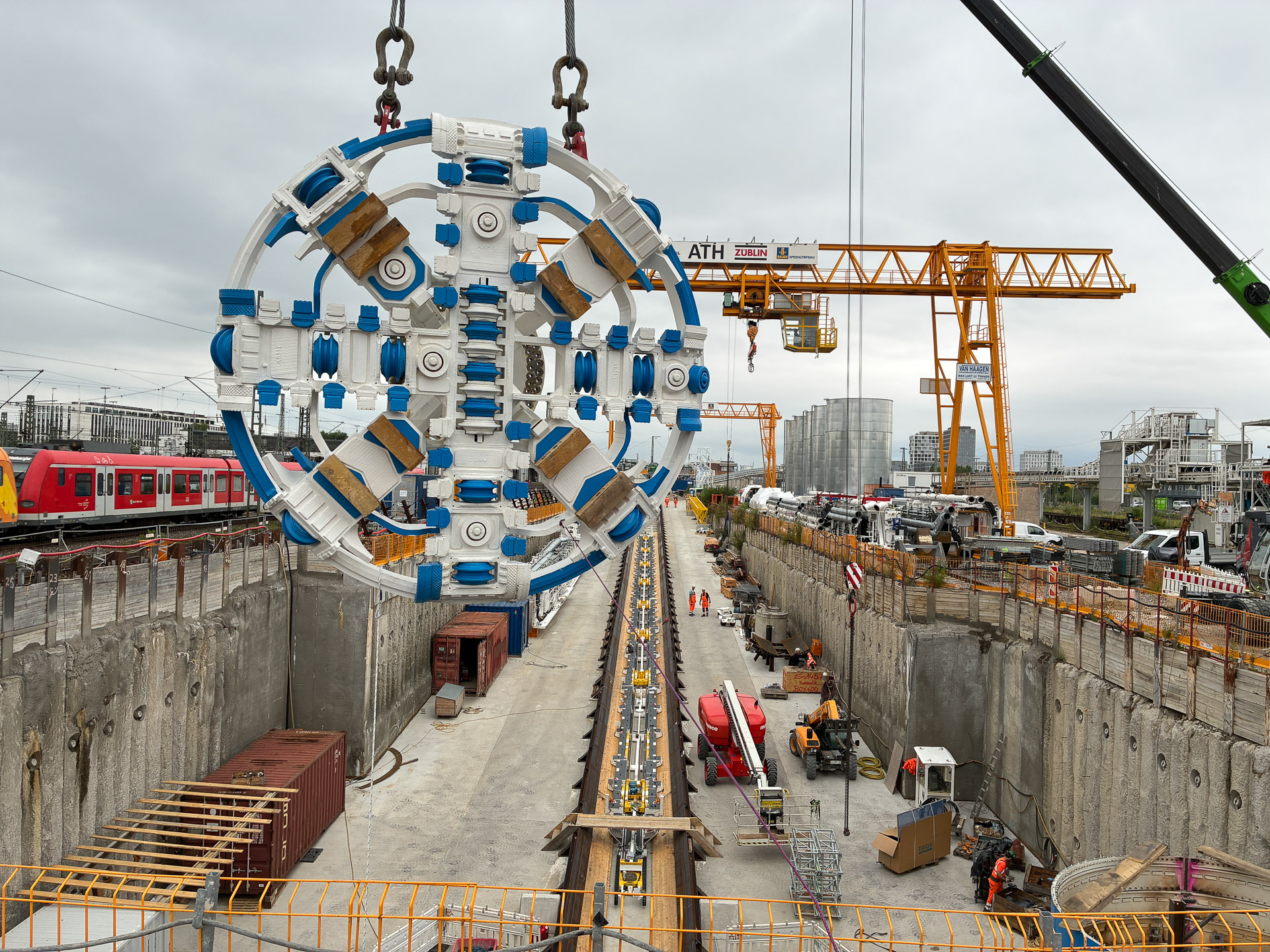 TBM prepares to bore München’s second cross-city S-Bahn tunnel