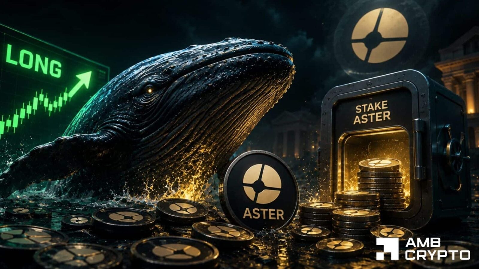 ASTER whale places $4.3M bet, $2.4M staking gamble — What does it mean?