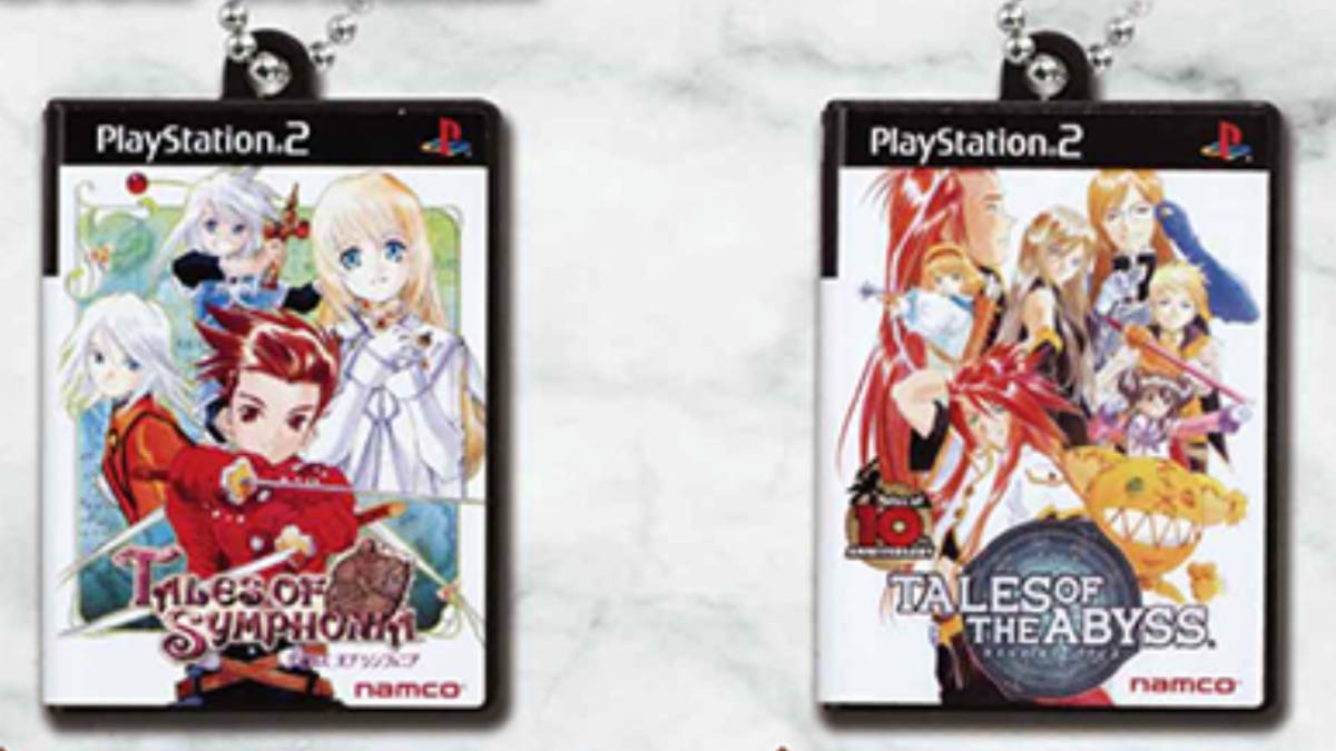 Tales of PS1, PS2, PS3, PS4, PS5 Game Keychains Head to US
