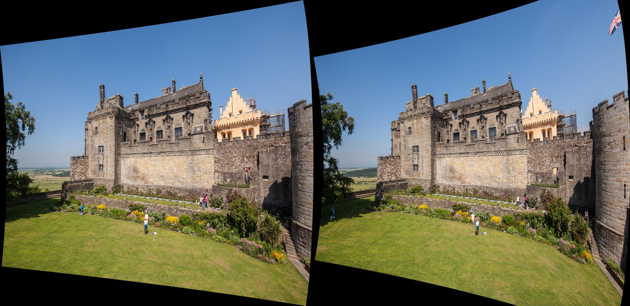 Stirling Castle Garden 3D by Quit007 on DeviantArt