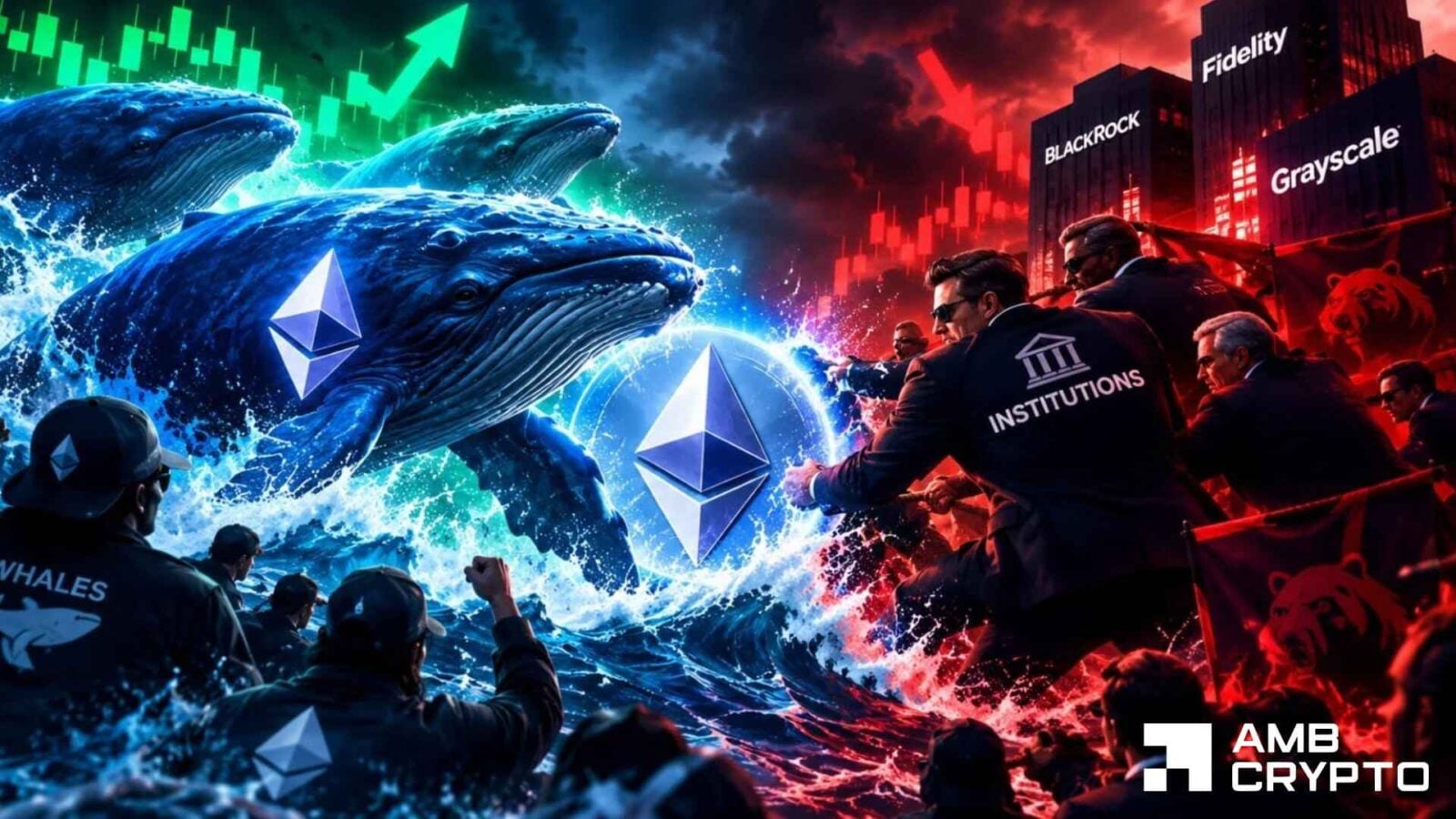 Whales are loading up on Ethereum – But here’s why institutions aren’t