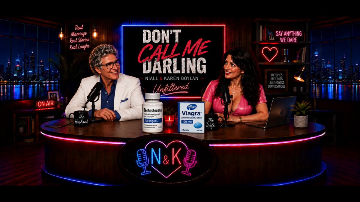 Check out the latest episode of our new podcast with myself and my wife. This is good advice for all the men who need help in the downstairs department 😆 . Listen to the whole show in replies: