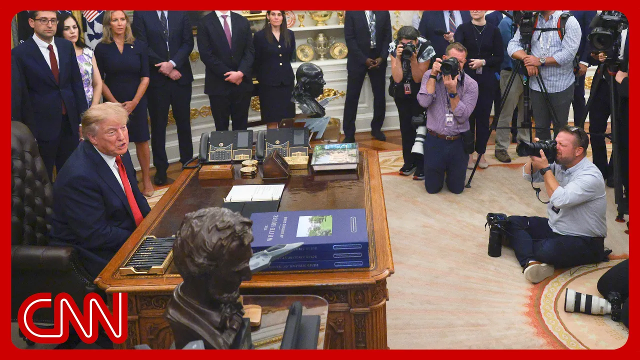 Trump says he's banning CNN, MS NOW, & Politico from the White House