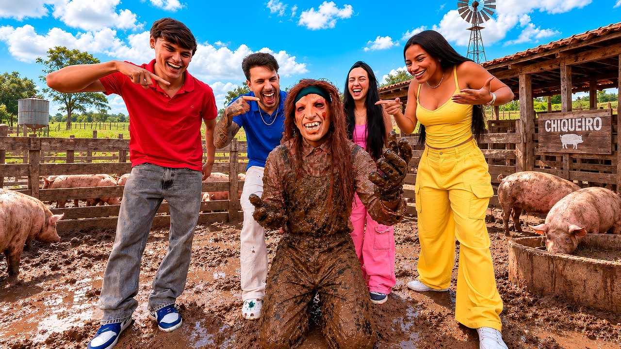A Tropa do Taspio Se Vingou do Caseiro!! *ele mereceu