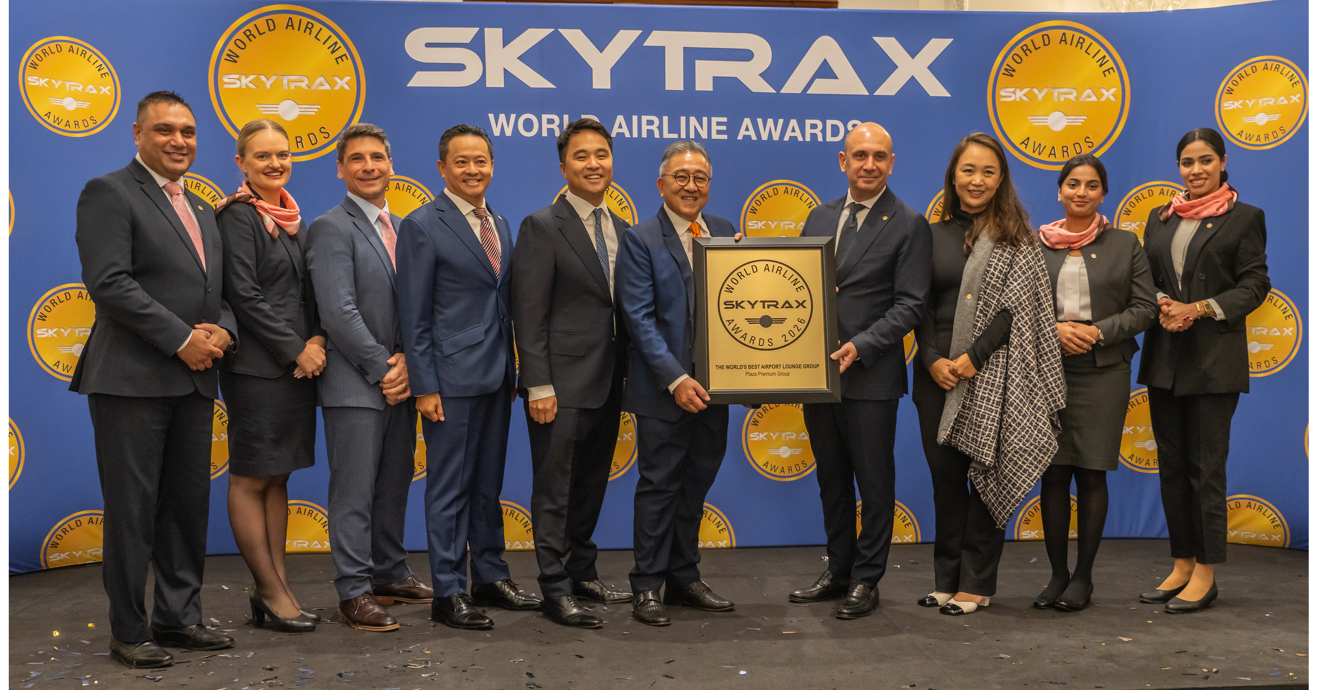 Plaza Premium Group Wins the World's Best Airport Lounge Group, Marking a Decade of Skytrax Wins