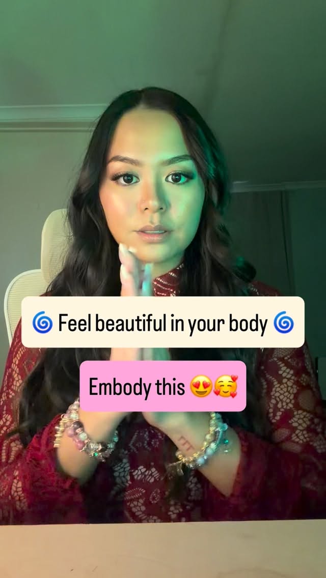 Love your body and feel beautiful in your body 🥰🌀 #manifest #reiki #energyhealing #feminine #body