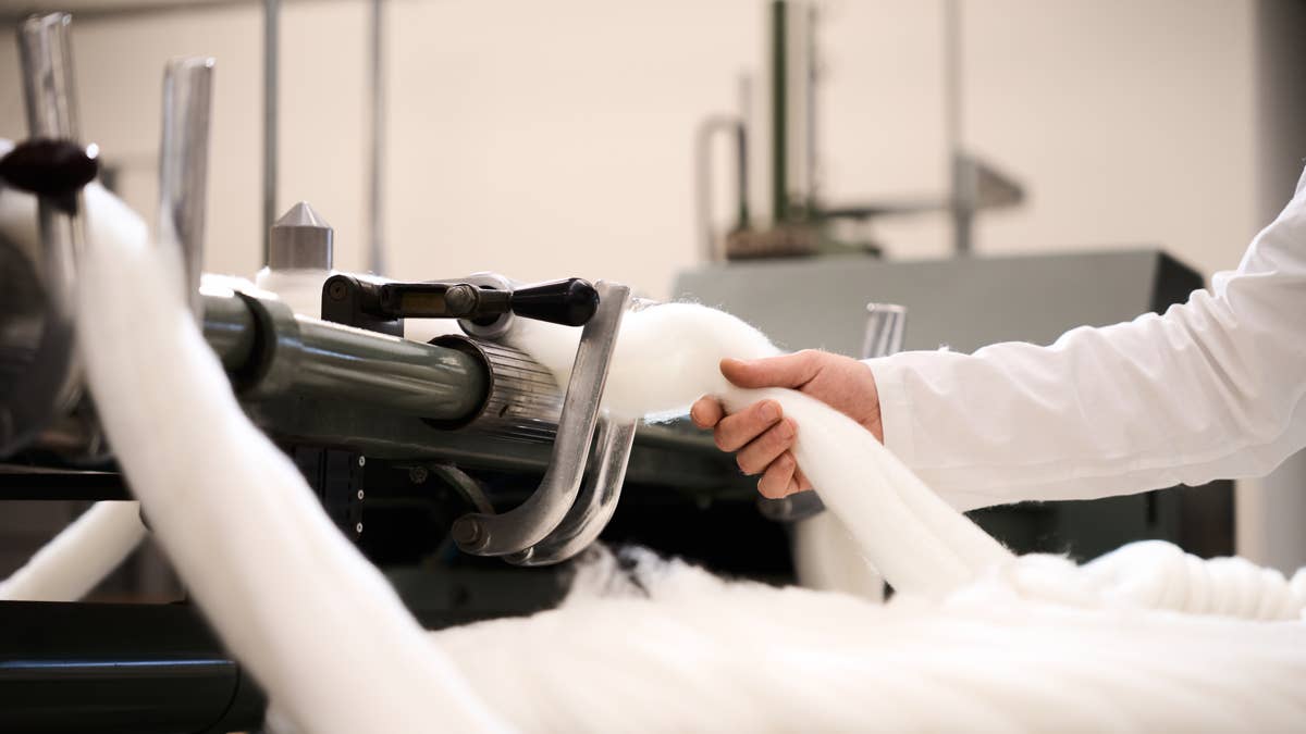 Inside the Italian Factories Turning Raw Fibers Into Soft Cashmere for Falconeri