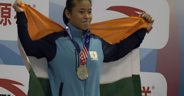 Roshibina Devi assures third successive Asian Games medal, Aryan Thakur loses in soft tennis