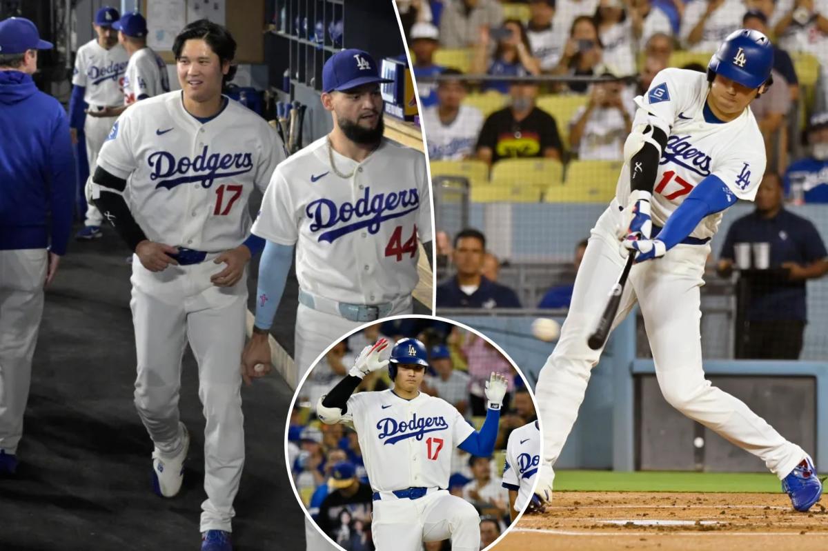 Shohei Ohtani is back — but something doesn’t look right with Dodgers star