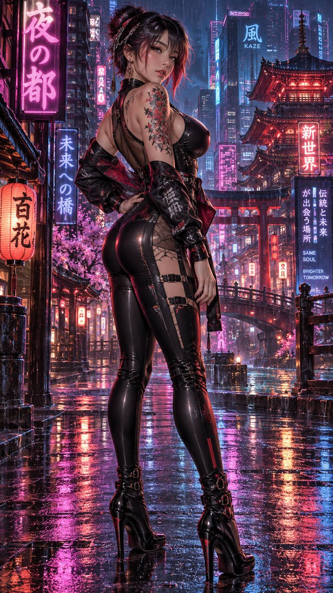 Neon Heart of the City 💜🌆 1 by Silverwolf83XxX on DeviantArt