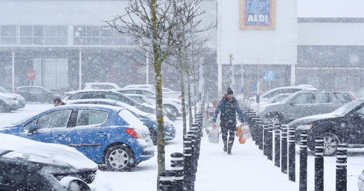 UK households urged to buy 6 food items before Polar Vortex snow