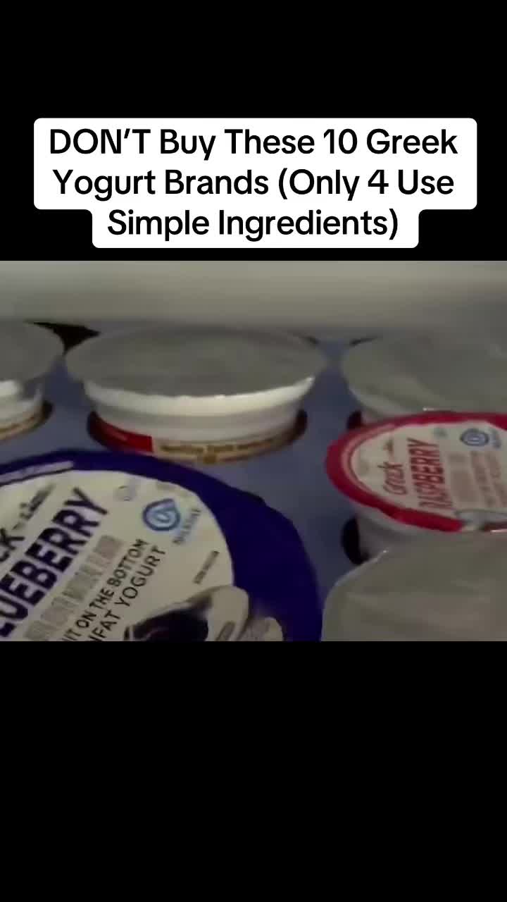 DON’T Buy These 10 Greek Yogurt Brands (Only 4 Use Simple Ingredients)