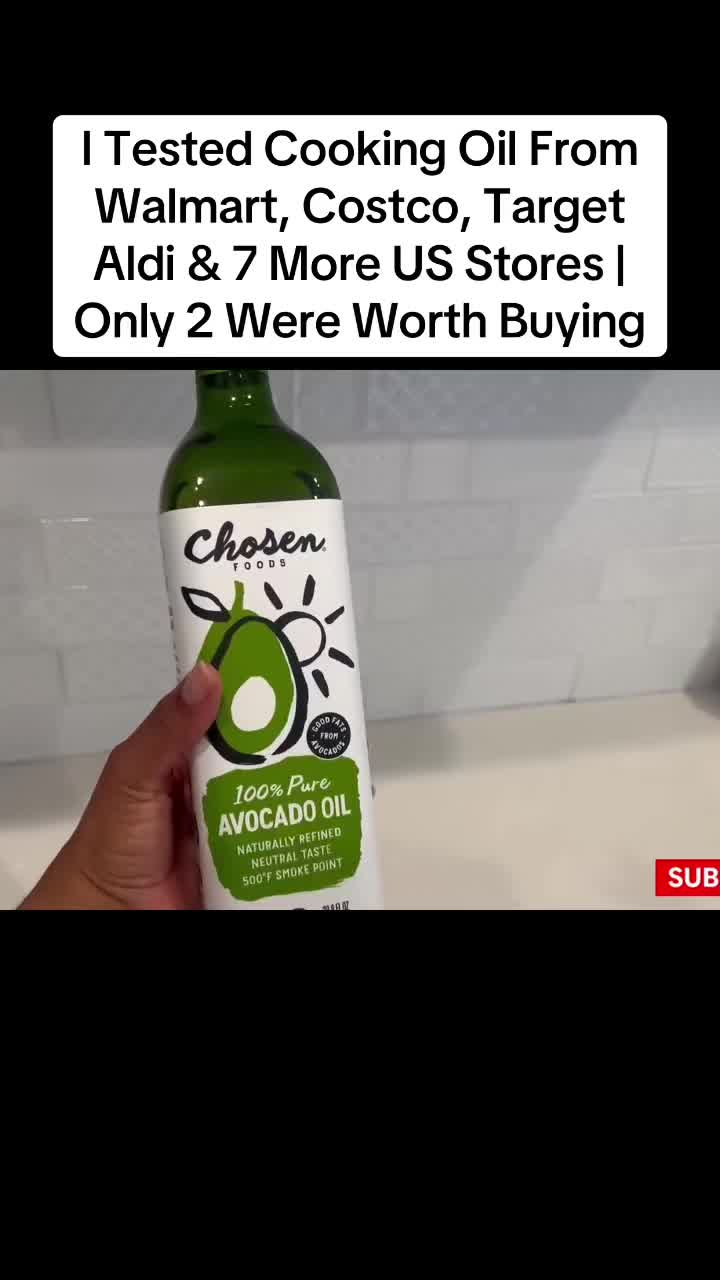 I Tested Cooking Oil From Walmart, Costco, Target Aldi &amp; 7 More US Stores | Only 2 Were Worth Buying