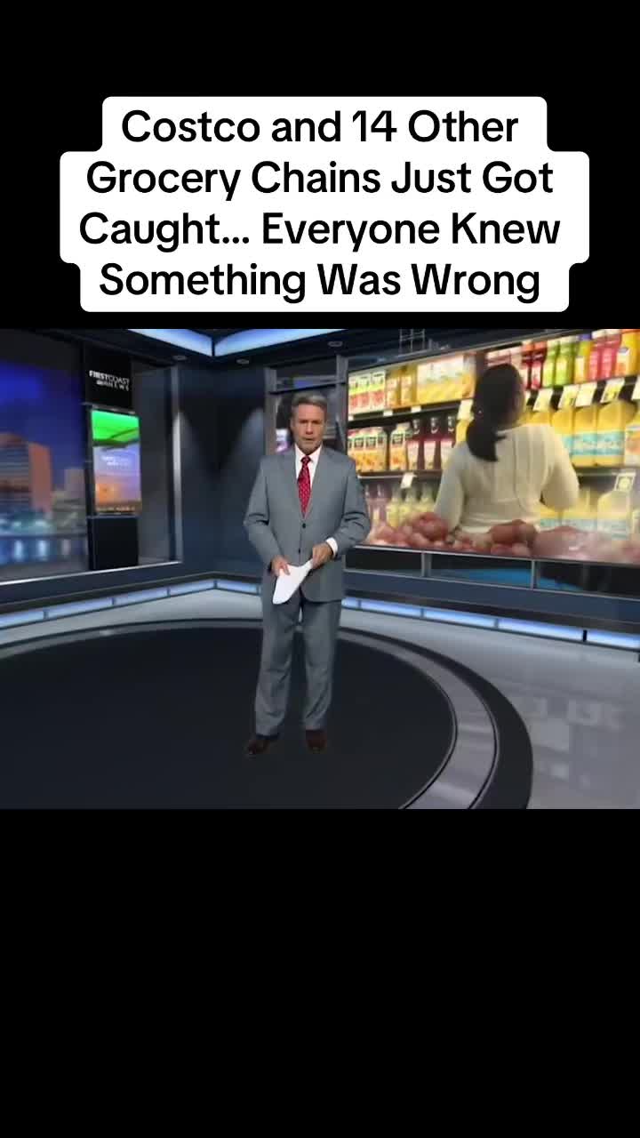 Costco and 14 Other Grocery Chains Just Got Caught… Everyone Knew Something Was Wrong