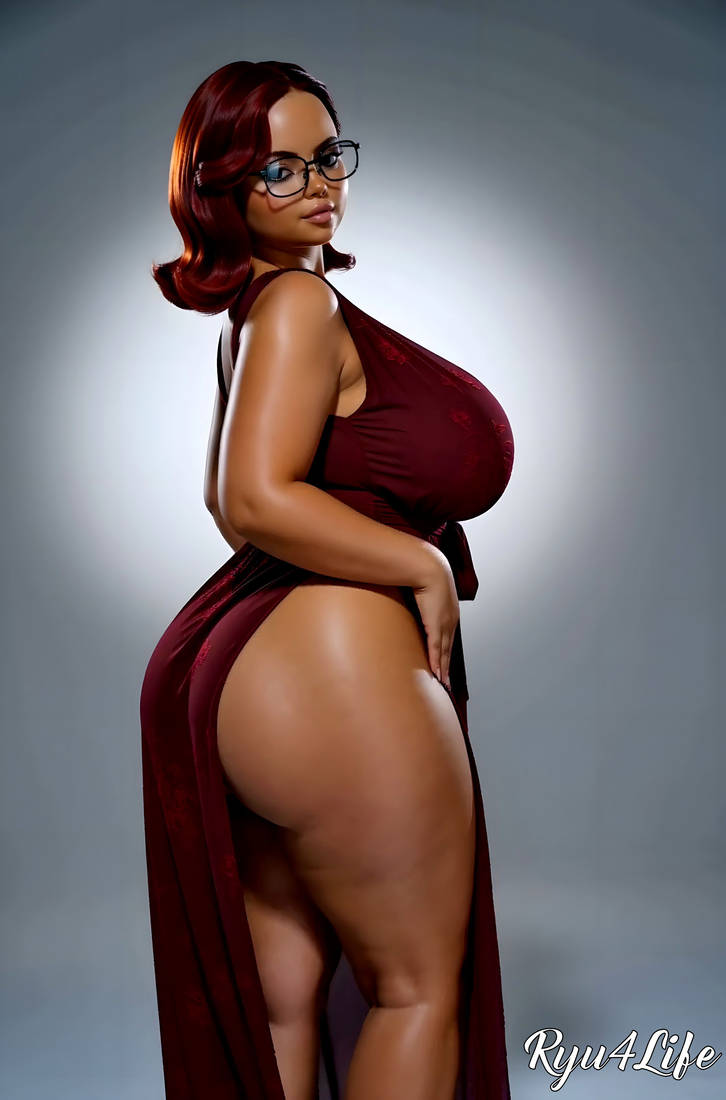 Yanmei Burgundy Dress Pinup 2 by RyuHoshi4Life on DeviantArt
