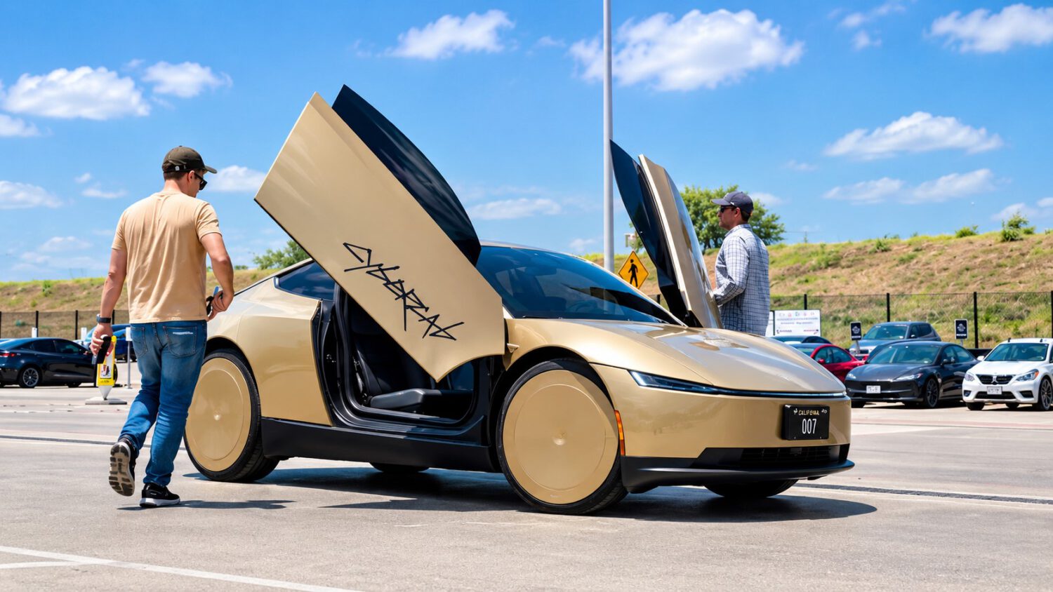 Elon Musk Says That Tesla's Robotaxi Service Has A 'Cat Problem'