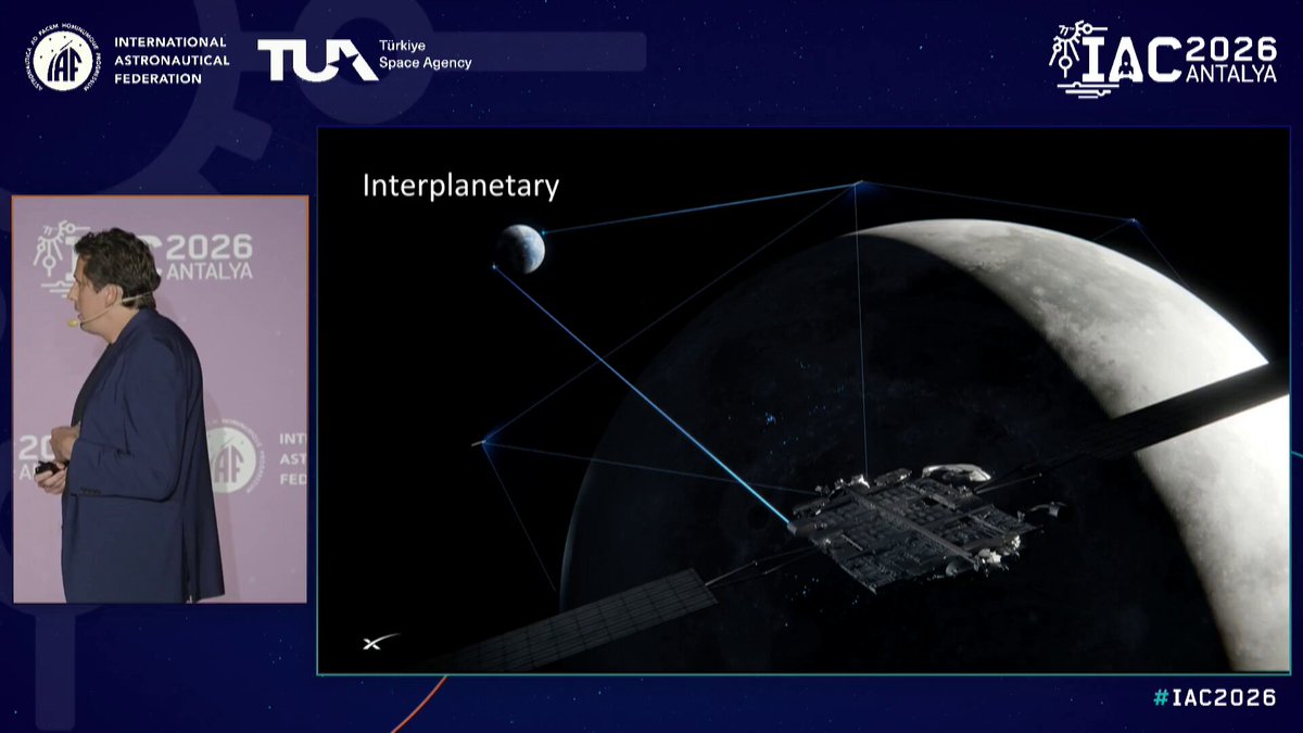 SpaceX will provide connectivity throughout the solar system and beyond