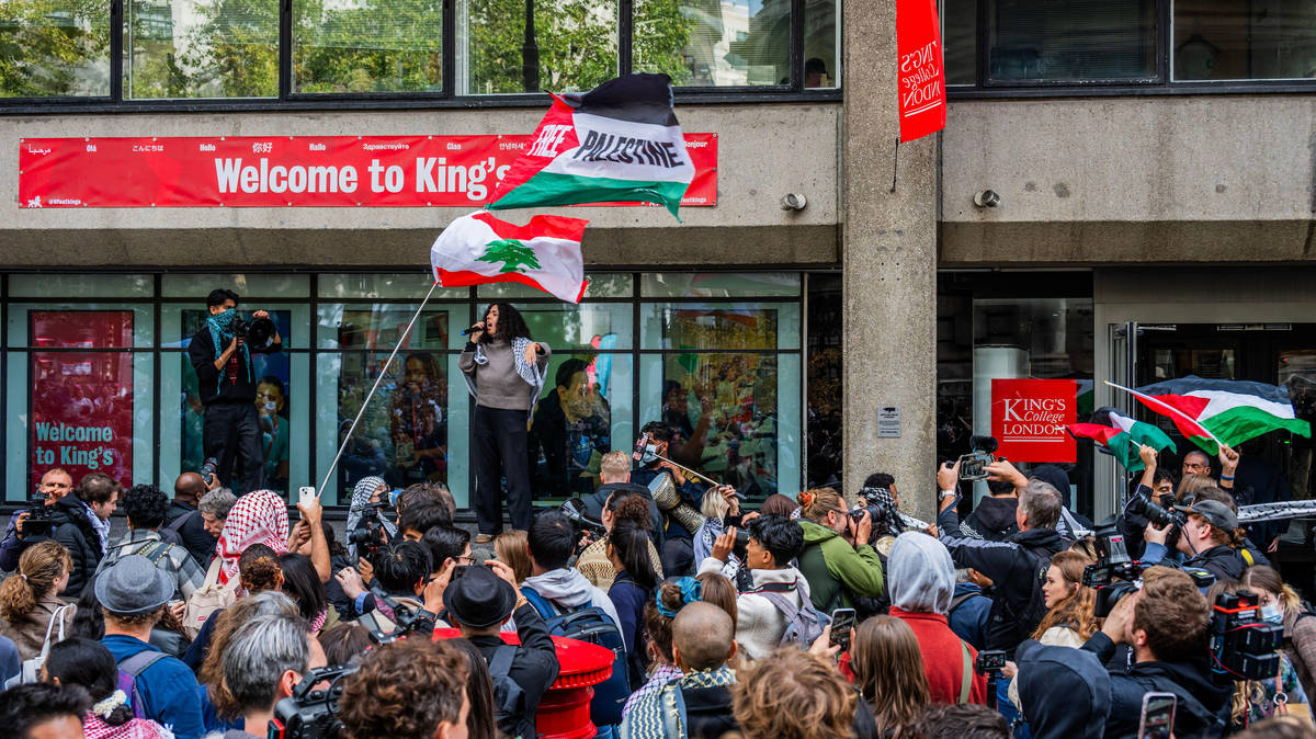 Lord Walney slams 'deliberately provocative' pro-Palestine march on October 7