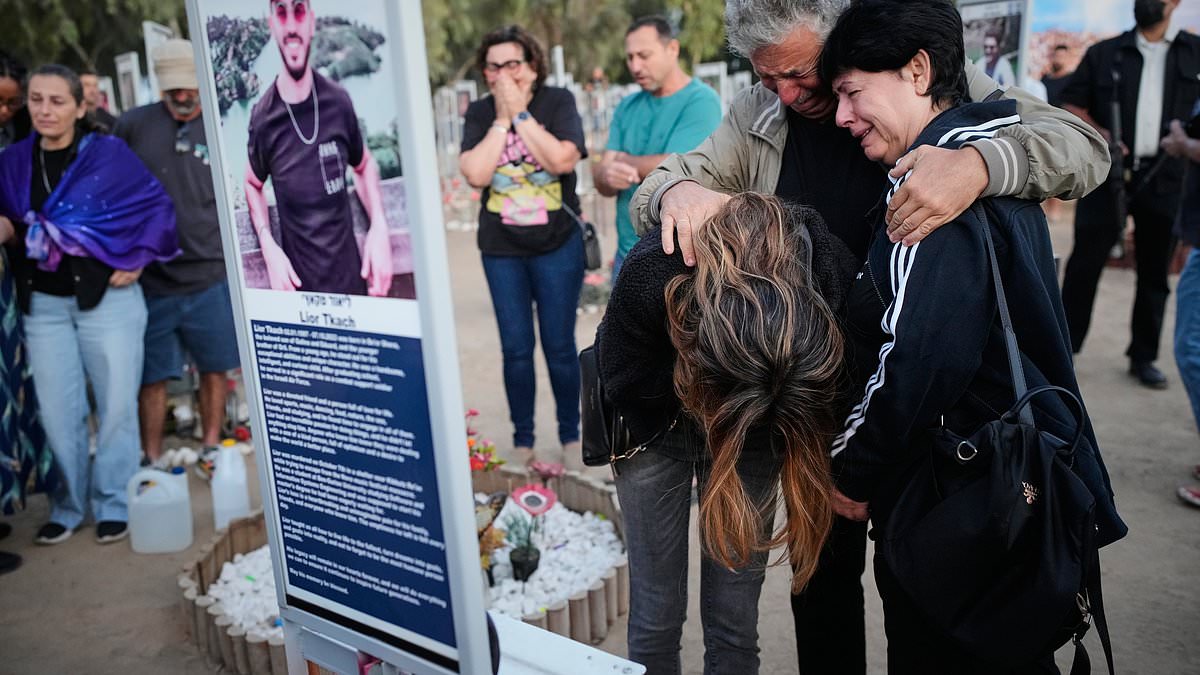 Israel marks third anniversary of October 7 atrocity, with tearful mourners gathered at Nova festival site and across the nation