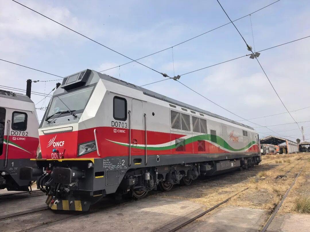 Morocco receives CRRC locos and ex-Trenitalia coaches