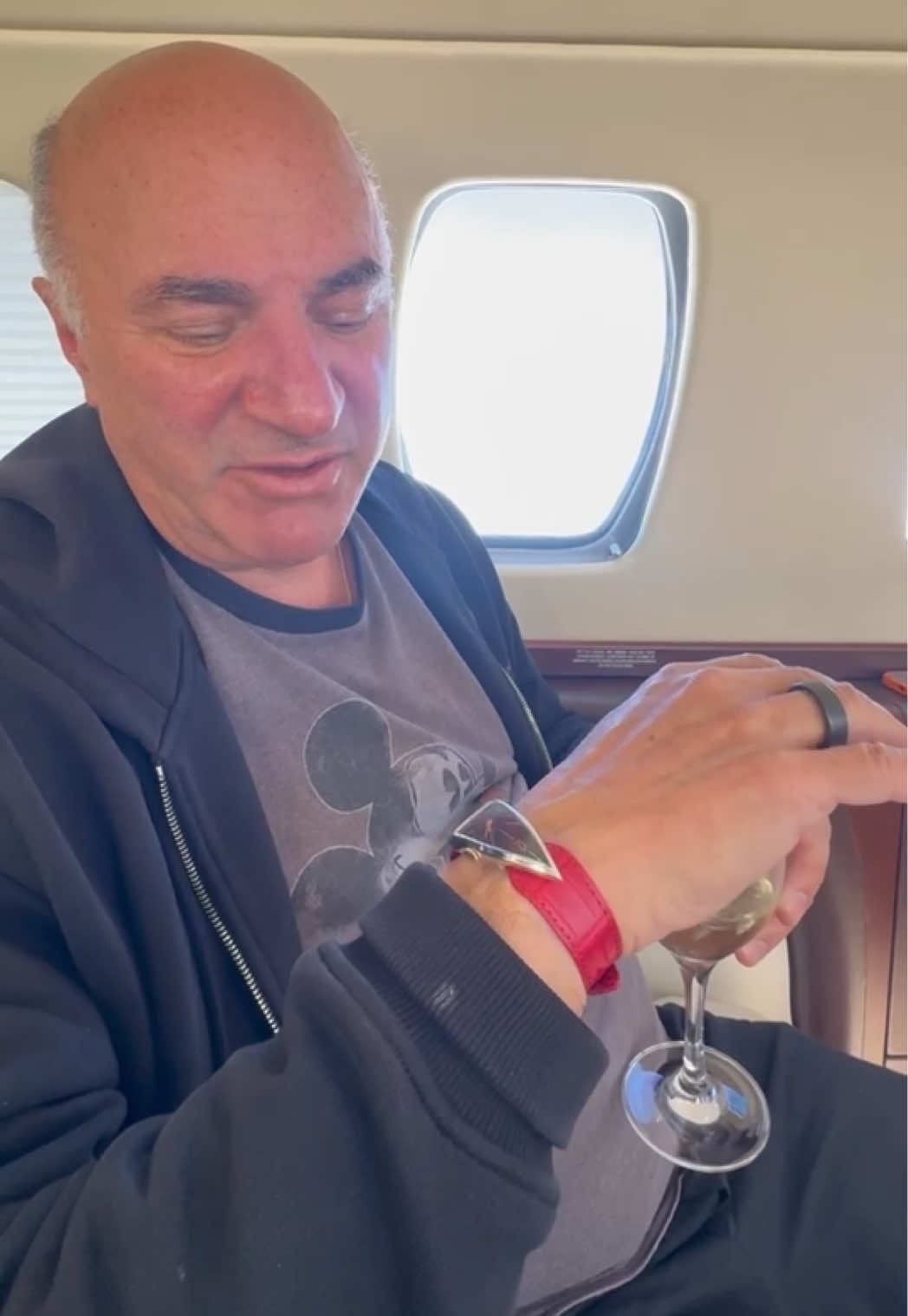 Left wrist has the crazy stuff and on the right it’s entry level. Today I’m going Rolex Daytona Ruby and the Rocket by Hilton, a super rare vintage piece. Even though it costs a tiny fraction of the Rolex price, it’s still a great conversation starter.