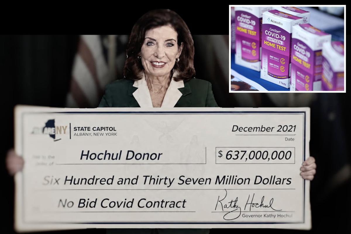 Pro-Bruce Blakeman Super PAC accuses Kathy Hochul of pay-to-play ‘corruption’ scheme in multi-million dollar ad