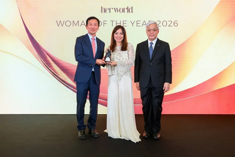 DBS CEO Tan Su Shan lauded as Her World Woman of the Year 2026