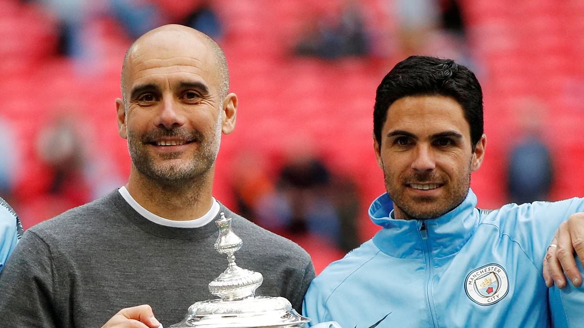 Mikel Arteta insists he has a clear conscience over Man City's guilty verdict - and remains tight-lipped over talks with Pep Guardiola