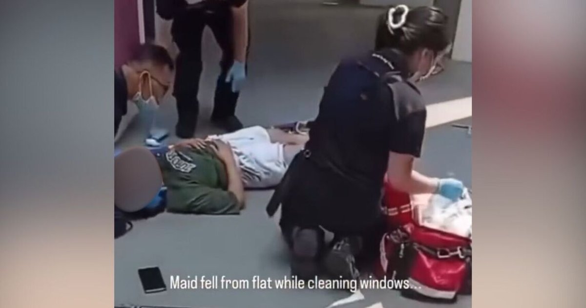MOM investigating after helper falls from height while window cleaning