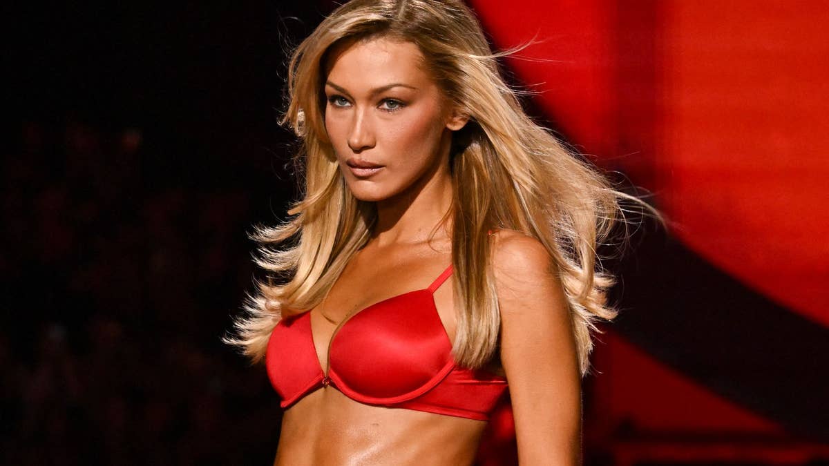 Bella Hadid sizzles in tiny red-hot string bikini moment to mark milestone 30th birthday