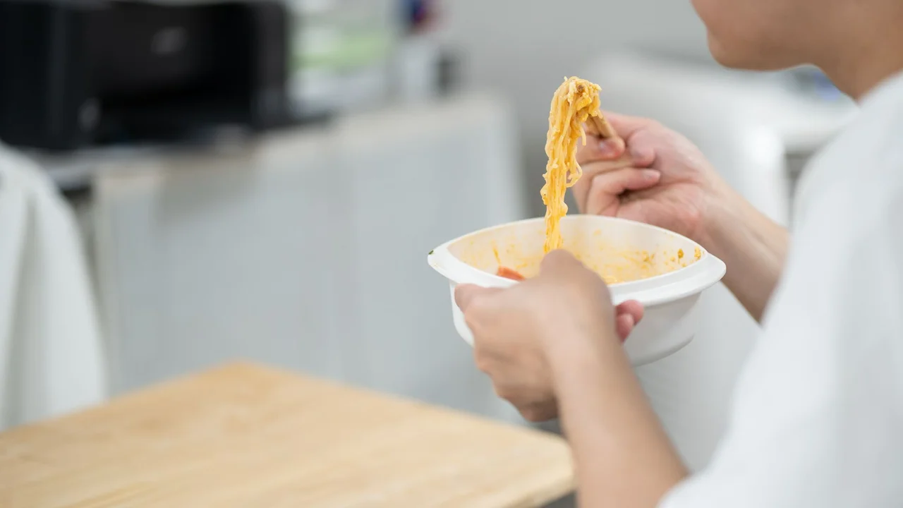 ‘We are human, not robots’: Maid says she is fed noodles almost daily and made to work until 11pm