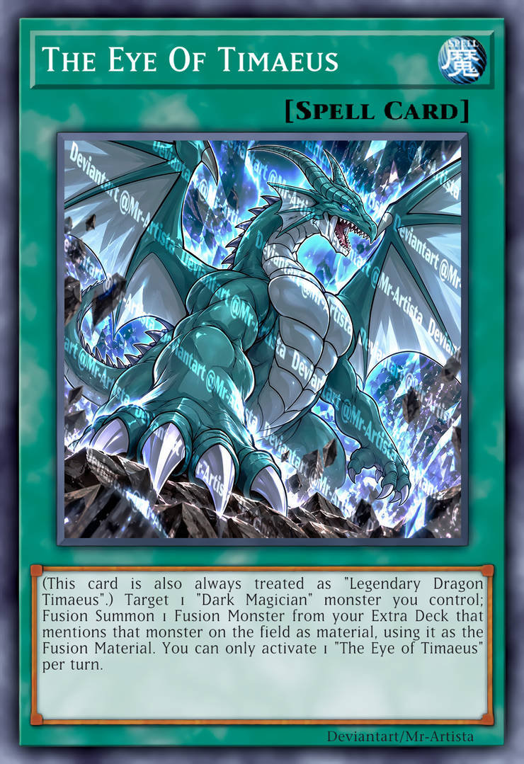 Card - The Eye of Timaeus by Mr-Artista on DeviantArt