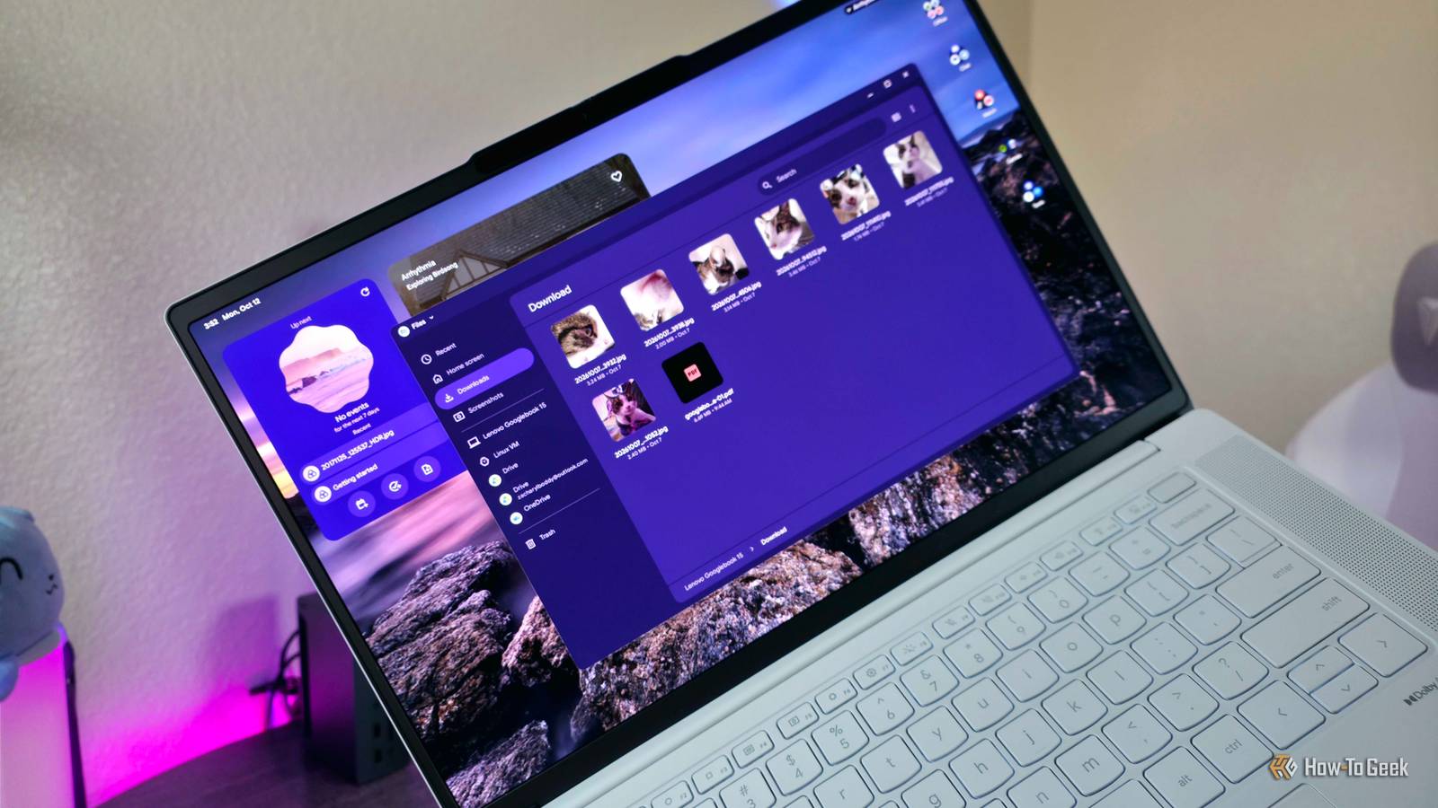 Finding downloaded files in Googlebook OS