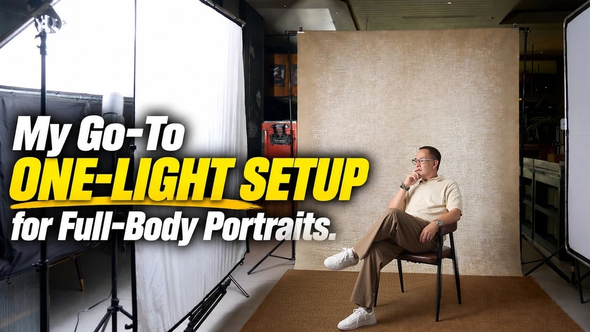 Turning a Small Venue Into a Portrait Studio With One Light