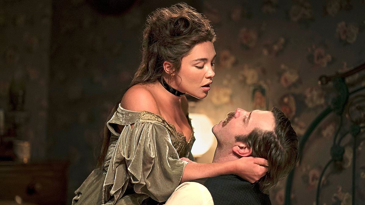 As she sizzles on screen in Netflix's East Of Eden... How plaudits for 'brave' Florence Pugh's on-screen nudity and the sneering at 'sexualised' Trump supporter Sydney expose a glaring hypocrisy at heart of woke Hollywood