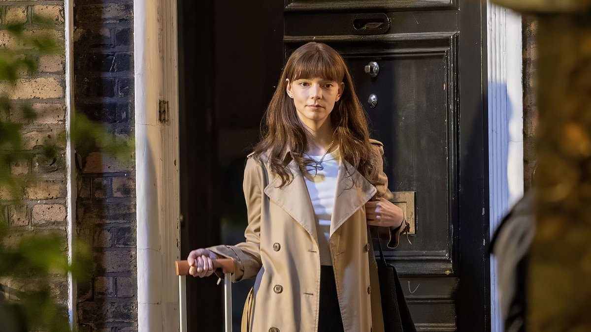 Prepare to dye... Anya Taylor-Joy goes to the dark side to play cold-blooded killer in comedy thriller series