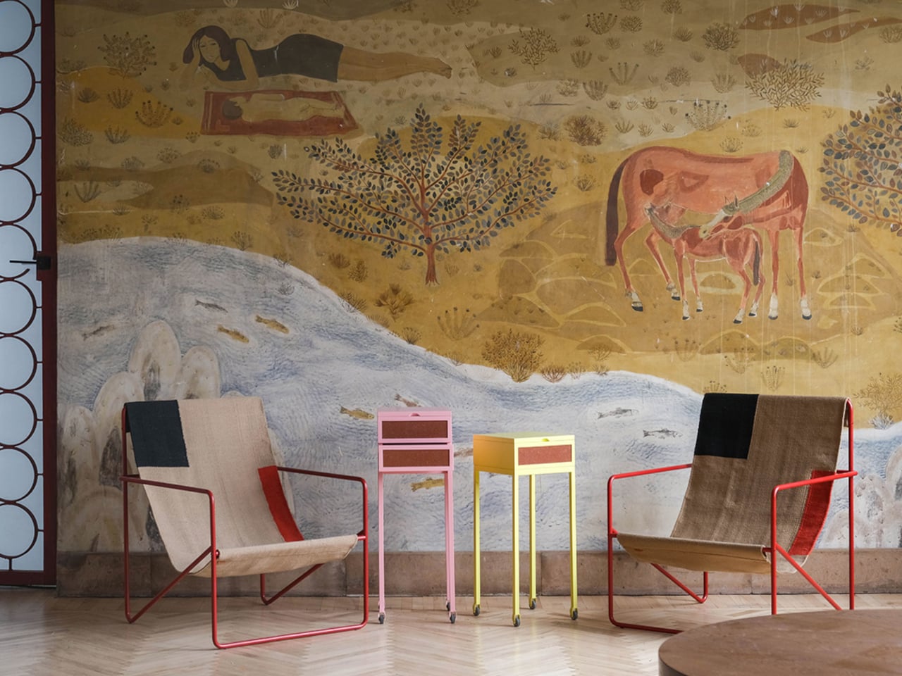 TUFF Pencil Cabinet Brings Volcanic-Rock Inspiration to Storage on Wheels