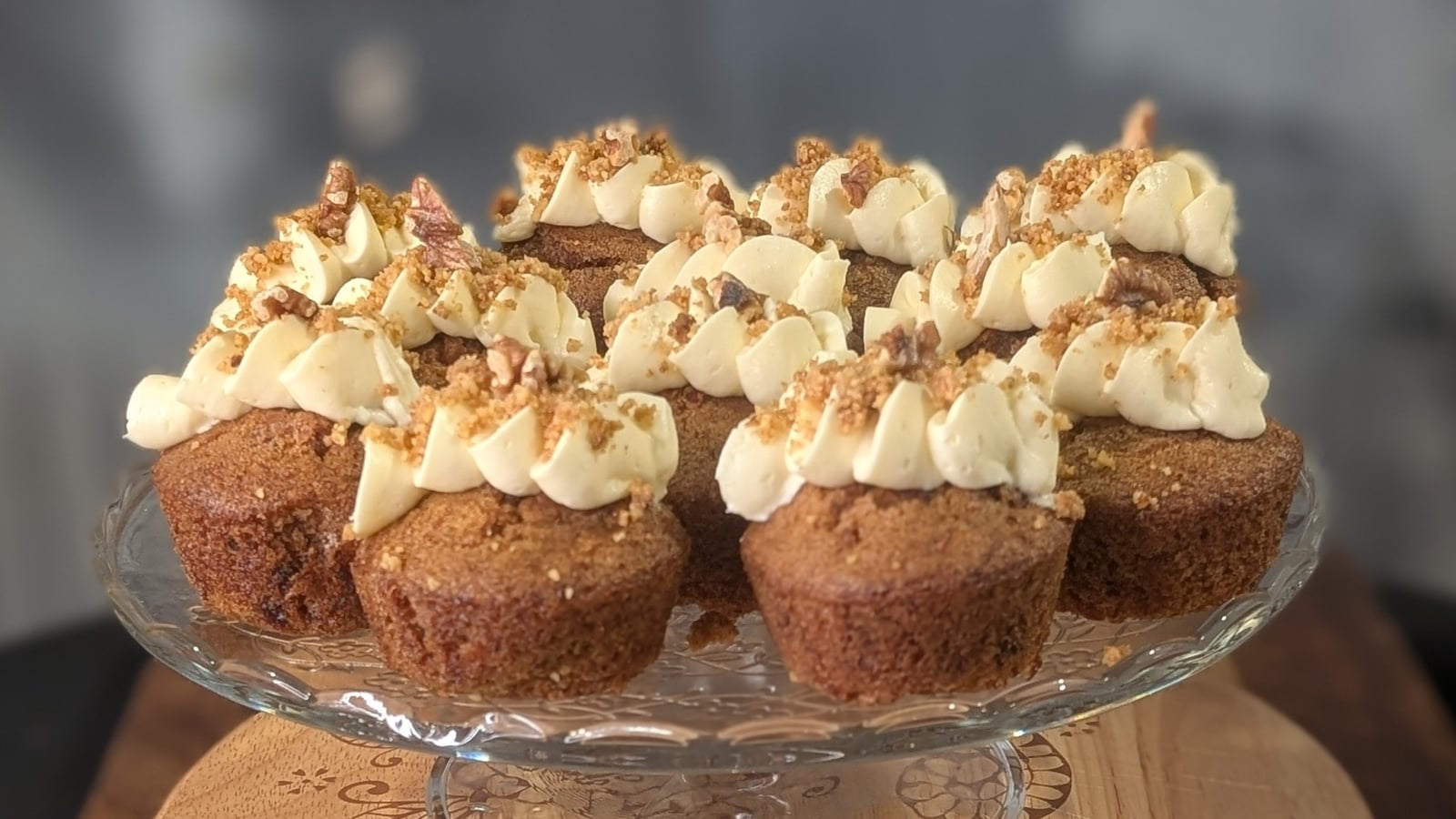 Mags Roche's carrot cake cupcakes: Today