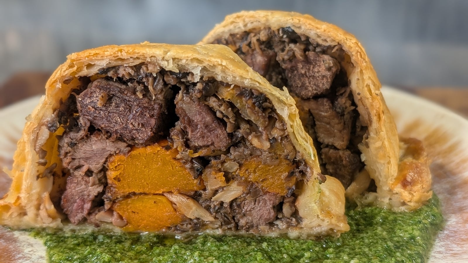Mags' beef, mushroom and thyme pithivier: Today