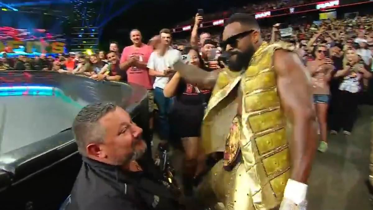Off-duty sheriff sues WWE star over alleged 'sexualized lap dance' while he was working security at event in Chicago