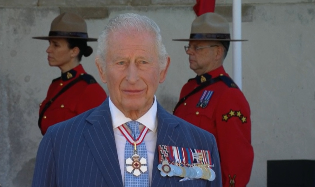 King Charles shares heartfelt message following devastating fire at CFB Wainwright in Canada