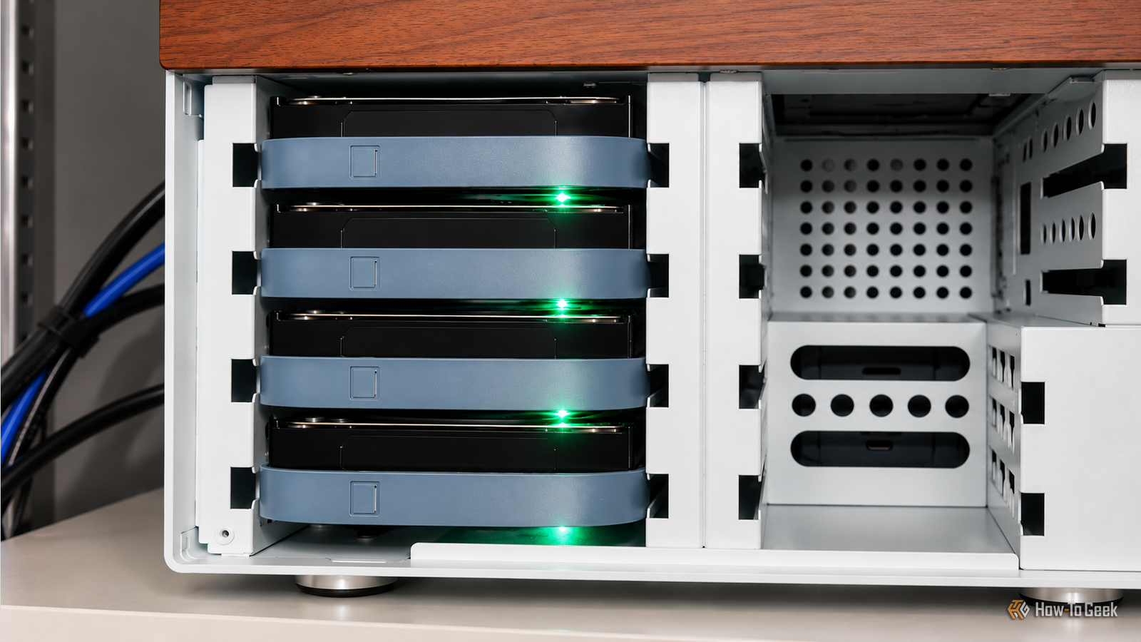 My NAS wasn't fast enough for my most-used files, so I came up with a better solution